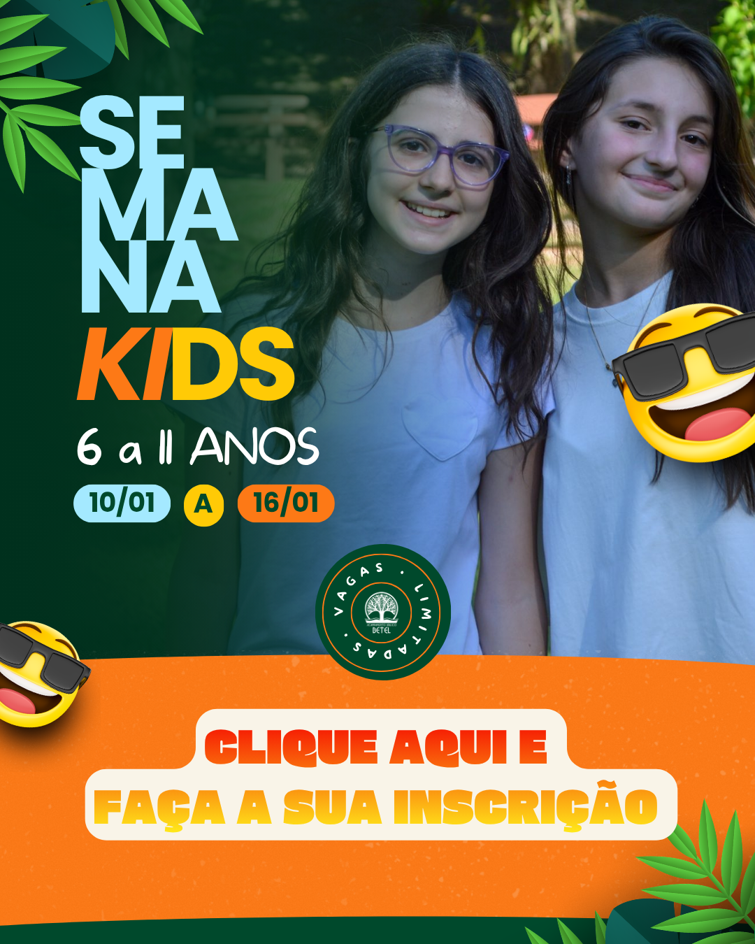 VERÃO 2027 - SEMANA KIDS